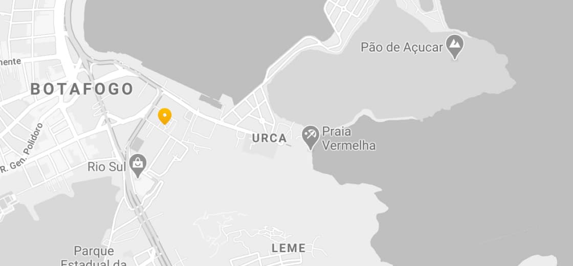 mapa marcando endereço rj